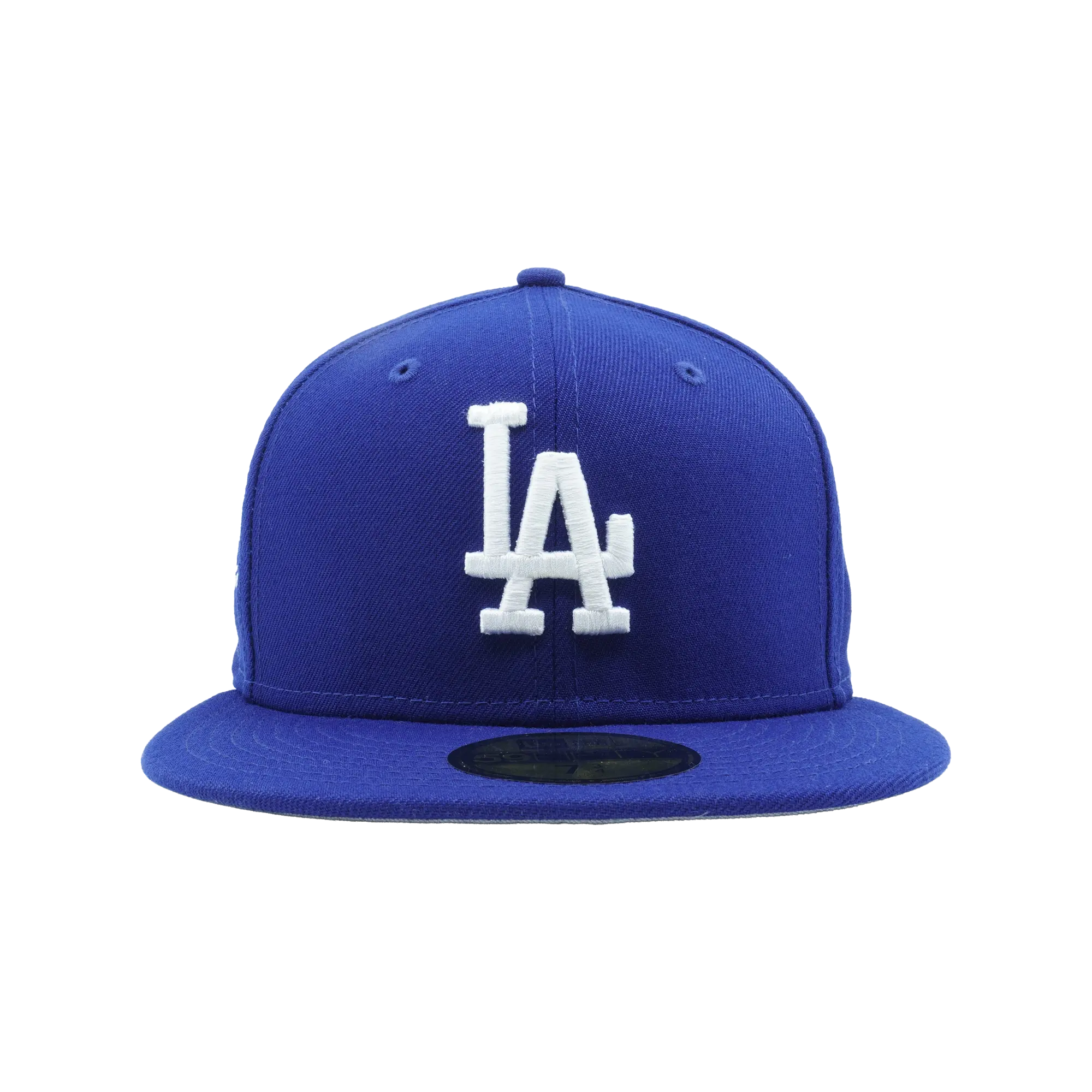 59FIFTY Los Angeles Dodgers World Series Champions Fitted Hat "Royal Blue / Grey - Under Brim" NE826