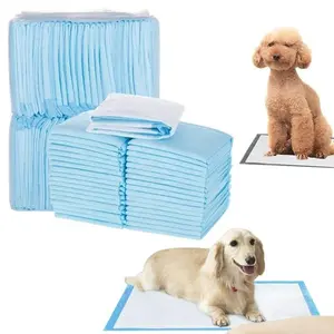 Thickened Absorbent Pet Pads, Disposable Dog Training Pee Pads, Puppy Pee Pads, Factory Wholesale 100 Sheets Cat Urine Mats, Ideal for Home Use