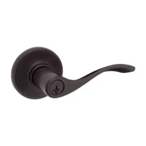 Kwikset 94050-674 K6 V2 Smartkey Single Cylinder Cove Entry Lockset, Venetian Bronze