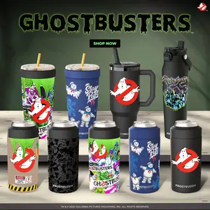 Ghostbusters Collection - Double-Wall Vacuum Insulated Stainless Steel Mug for Cold & Hot Drinks - Portable Drinkware - Drinkware