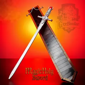 37-inch Magic Holy Sword set, wall-mountable and collectible, anime-style cosplay toy, an excellent choice for collecting and gifting, suitable for home decoration, appropriate for children aged 12 and above, perfect for Halloween and Christmas gifts.