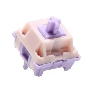 KPREPUBLIC MMD Princess Switch Linear Tactile RGB SMD 5pin 28g 38g 45g 48g 53g 62g for Mechanical Keyboard PC PA66 POM Holy Panda Similar (MMD Princess Linear Switch 53g x110)