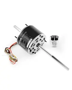 【Summervibes】VEVOR 1/3HP RV Air Conditioner Motor with Capacitor, AC115V 3A, 1675 RPM, Replacement for Coleman Mach RV AC Fan Motor, Replaces Fasco D1092, 1468-306, 1468-3068, 1468-3069, 7184-0156, 7184-0432