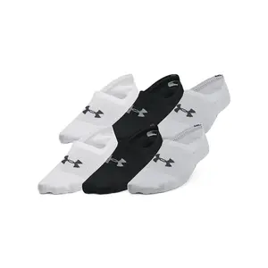 Under Armour Liner Essential Ultra Low Lightweight - 6 Pack (Medium - Women's 6-10 / Men's 7-8.5), Socks For Women
