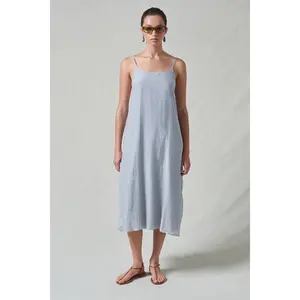 Bustle Dress Fog