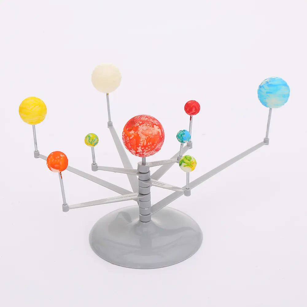 Solar System Model Celestial Globe Nine Planets Globe Science and Technology DIY Ornamental Decoration Props