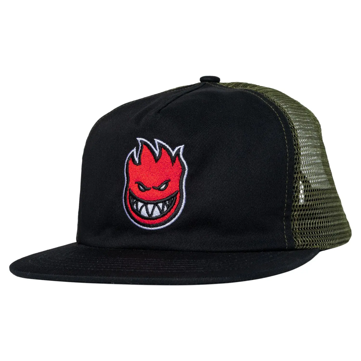 Spitfire Wheels Hat Bighead Fill Snapback Black/Olive