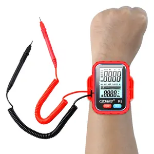 Czdang Multifunctional Digital Multimeter Wristband, High Precision Shockproof Smart Tool, Portable Safety Tester for Electricians