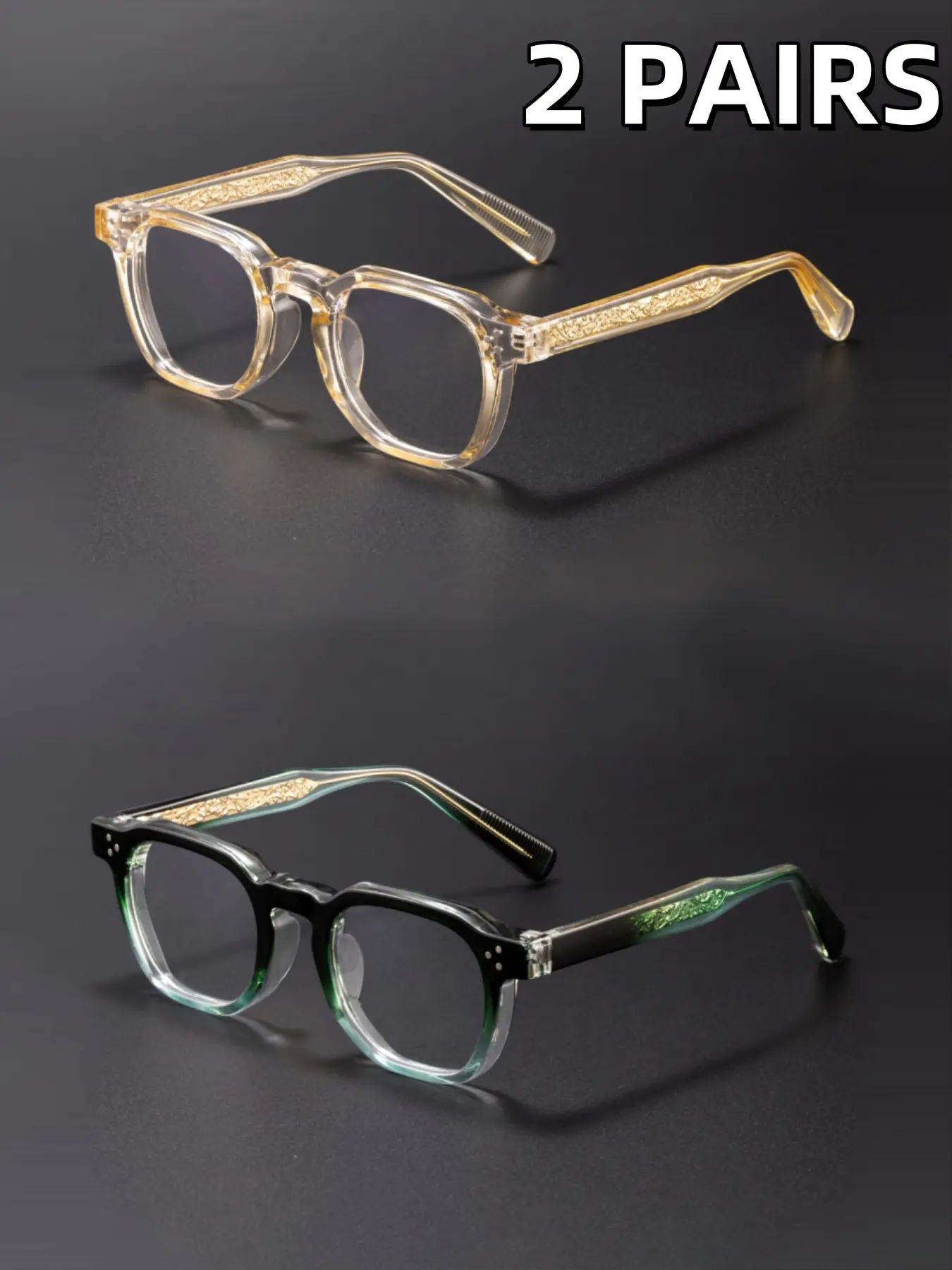 Caterside Light Blocking Glasses, Tr90 Frame, Eyeglasses Frames, Optical Quality Lenses, Business Casual Style, Daily Commute & Travel Use