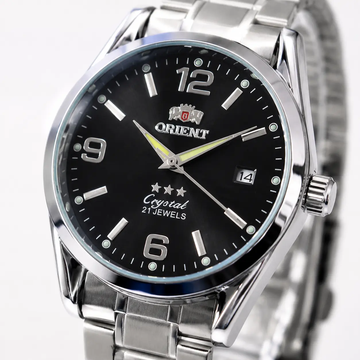 Men's Classic Business Casual Stainless Steel Luminescent Mechanical Wrist Watch - Male Fashion Accessory