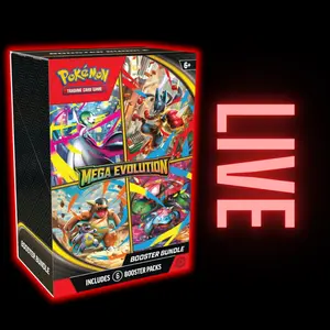 Mega Evolutions Booster Bundle (LIVE)