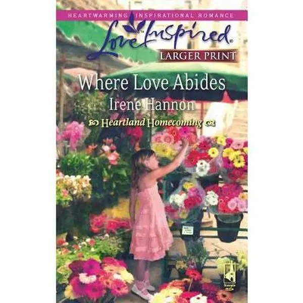 USED Book - Where Love Abides (Heartland Homecoming, Book 3) (Larger Print Love Inspired #443) by Irene Hannon (Unknown) - english