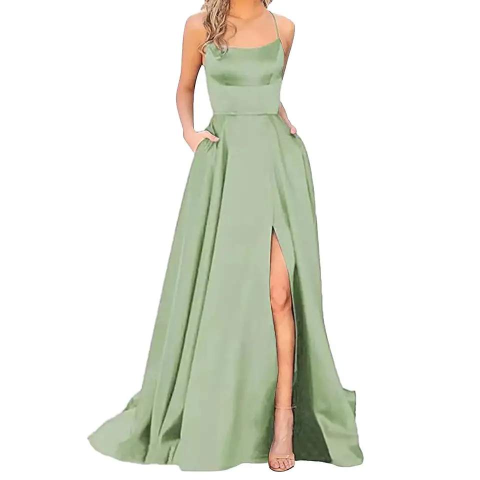 Satin Wedding Dress