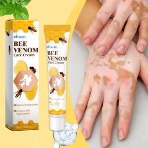 Ximonth Vitiligo Care Cosmetic Cream - Bee & Glycerin Infused Moisturizer for External Use, Repairs Skin, Enhances Pigmentation