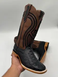 Boot- Black Leather Boots Boot- Black Leather Boots