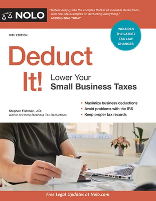 USED-Deduct It!: Lower Your Small Business Taxes by Fishman, Stephen (Paperback)