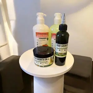 Miracle Indian Hair set of 4, including which features shampoo, oil, pomade, and conditioners—designed to promote healthier hair and longer hair. It also includes Rosemary Argan Haircare, Plant Nourishing Argan Oil, and Biotin Restore.