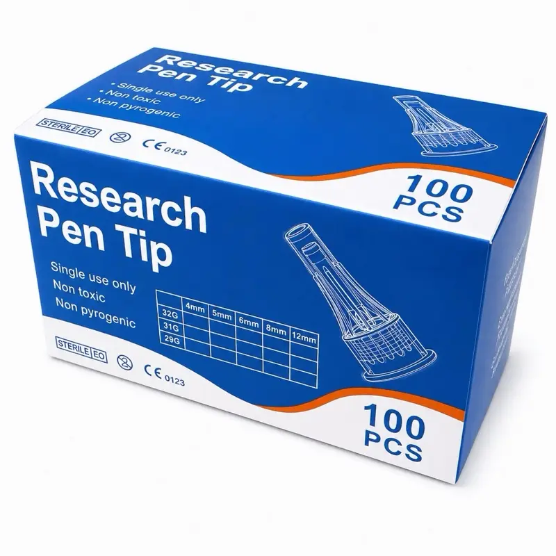 Replacement Tips 31g 8mm, 1 box (100 count)