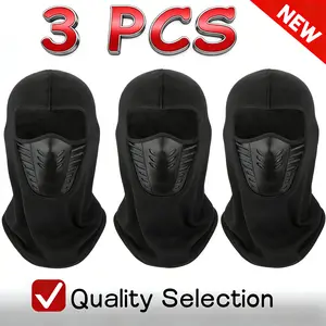 Windproof Full Face Ski Mask 3Pack/1 Pack - Balaclava Tactical Hood for Outdoor Motorcycle Skiing