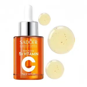 5x Vitamin C Face Serum Korean Vitamin C Face TonerSerum 5 En 1 Moisturizing & Nourishing Serum 30ml for Comprehensive Skincare #SummerVibes