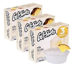 Gel Shotz Pina Colada gelatin