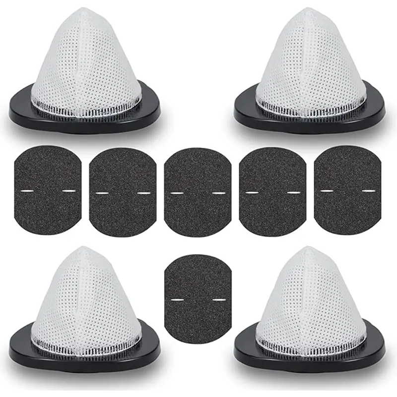 4 Set of 2030 Vacuum Dust Filters for Bissell Vacuum Cleaners 2030, 2030L, 20303, 20306, 20307 (4 Filters + 8 Sponges), Replacement Parts, Vacuum Filter Replacement