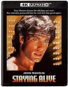 Staying Alive  [4K ULTRA HD BLU-RAY MOVIE] 4K Mastering, Ac-3/Dolby Digital, Subtitled