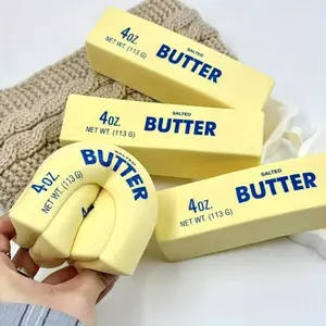 Butter Squishy Stress Toy Scented Slow Rising Sensory Fidget Stick, Super Soft Non Toxic Anxiety Relief Desk Toy for Teens & Adults, Cute Squishies for Relaxation, Party Favors, Stocking Stuffers, Birthday, Christmas,  Gifts for Kids Girls Boys
