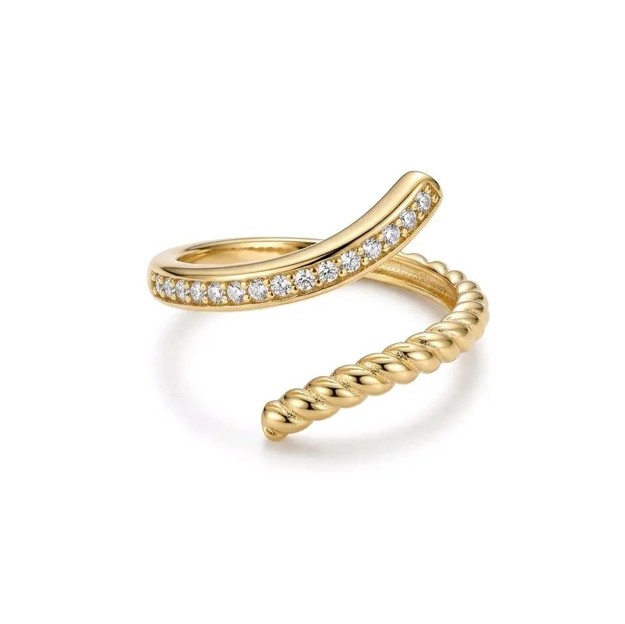 Anillos de Oro Italiano 18K