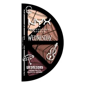 Wednesday Stained Glass Palette Contour, NYX Professional Makeup