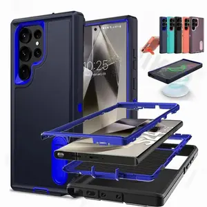HAY Case For Samsung Galaxy S26 Ultra S25 Edge S24 A17 A56 Heavy Anti-Scratch Rugged Protective Kickstand Full Body Shockproof Cover