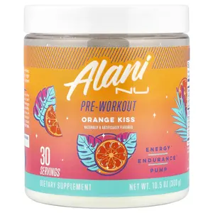 Alani Nu Pre-Workout, Orange Kiss, 10.5 oz (300 g)