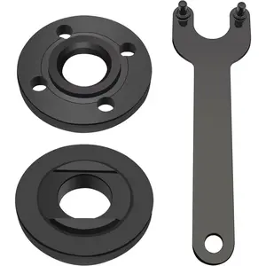 3 count Angle  Nut Angle  Wrench Kit, 5/8-11 Flange Metal Lock Nut, Angles Grinders Replacement Parts, Compatible with Makita Metabo  Ryobi Decker 193465-4, 4.5" 5"  Parts