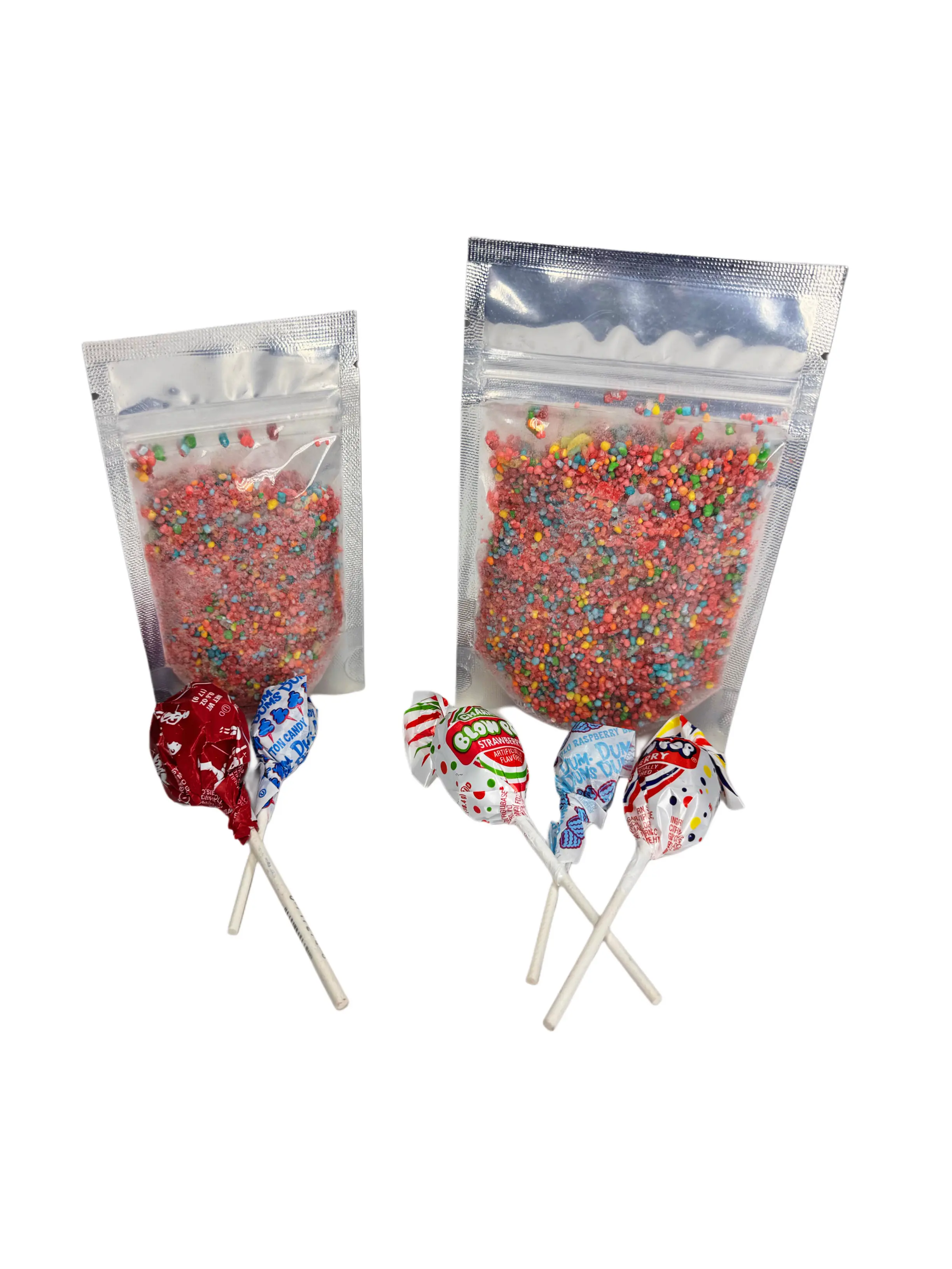 Z&B FUN DIP CANDY CRUNCH snack sweet & tart Mixed Gummy Variety Sour Grape Gusher