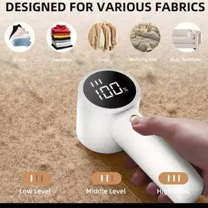 Electric Lint Remover USB Rechargable Cloth Fabric Shaver Fluff Pellet Remove Machine for Clothes Sweater Hairball Trimmer