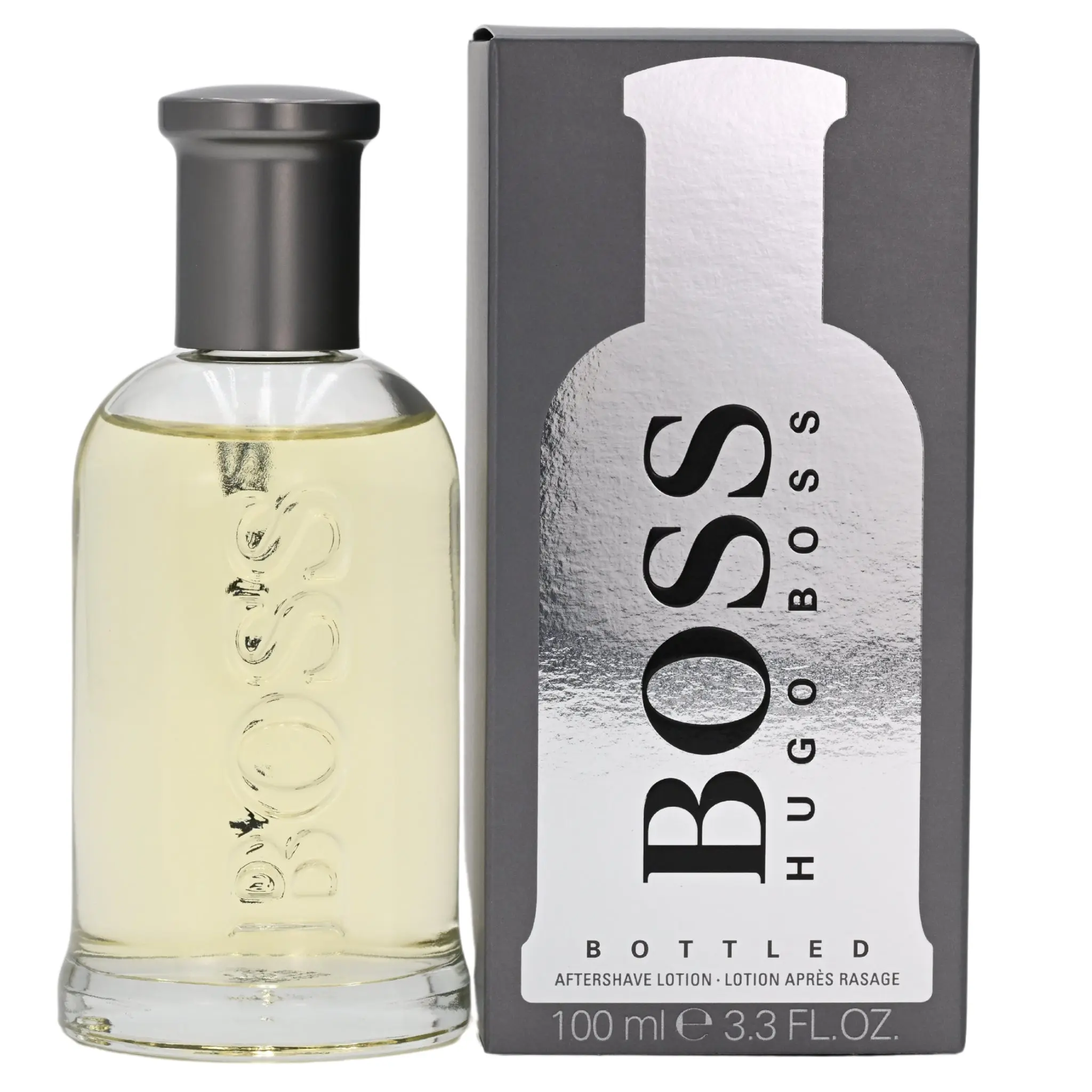 HUGO BOSS #6 Bottled Warm Woods Aftershave for Men, Single Item, 3.3/3.4 oz, New in Box, Long-Lasting Scent, Smooth Application, Woody, Scented, Splash, 100Ml, Liquid, Scented Aftershave
