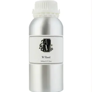 W Hotel Scented 500ML Essential Oil, Aromatherapy Diffuser Refill Liquid, Suitable for Wick Candles, Ultrasonic Aroma Machine