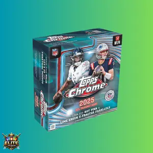2025 Topps Chrome Football - Factory Sealed - Mega Box