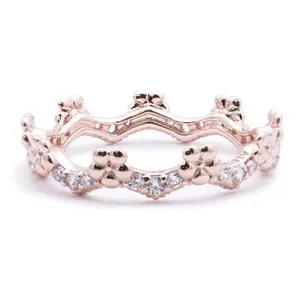 PANDORA Flower Crown Ring 187924CZ