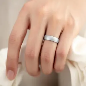 Silicone Rings – Classic Black Rubber Wedding Band , Hypoallergenic & Durable Silicone Ring for Gym, Outdoor Work & Everyday Wear