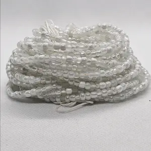 Snow Waist beads (tie-on 50 inch)