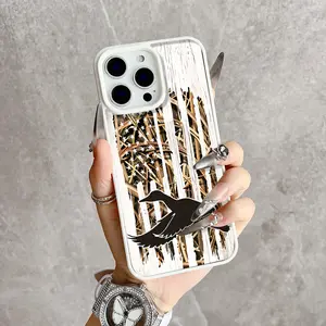 Magnetic Duck Flying American Camo Phone Case, Supports Wireless Charging, Hunting Gift, For iPhone 17 16 15 14 13 12 11 Pro Max Plus, Non-Yellowing Shockproof Clear Slim Soft Acrylic Protective Cover