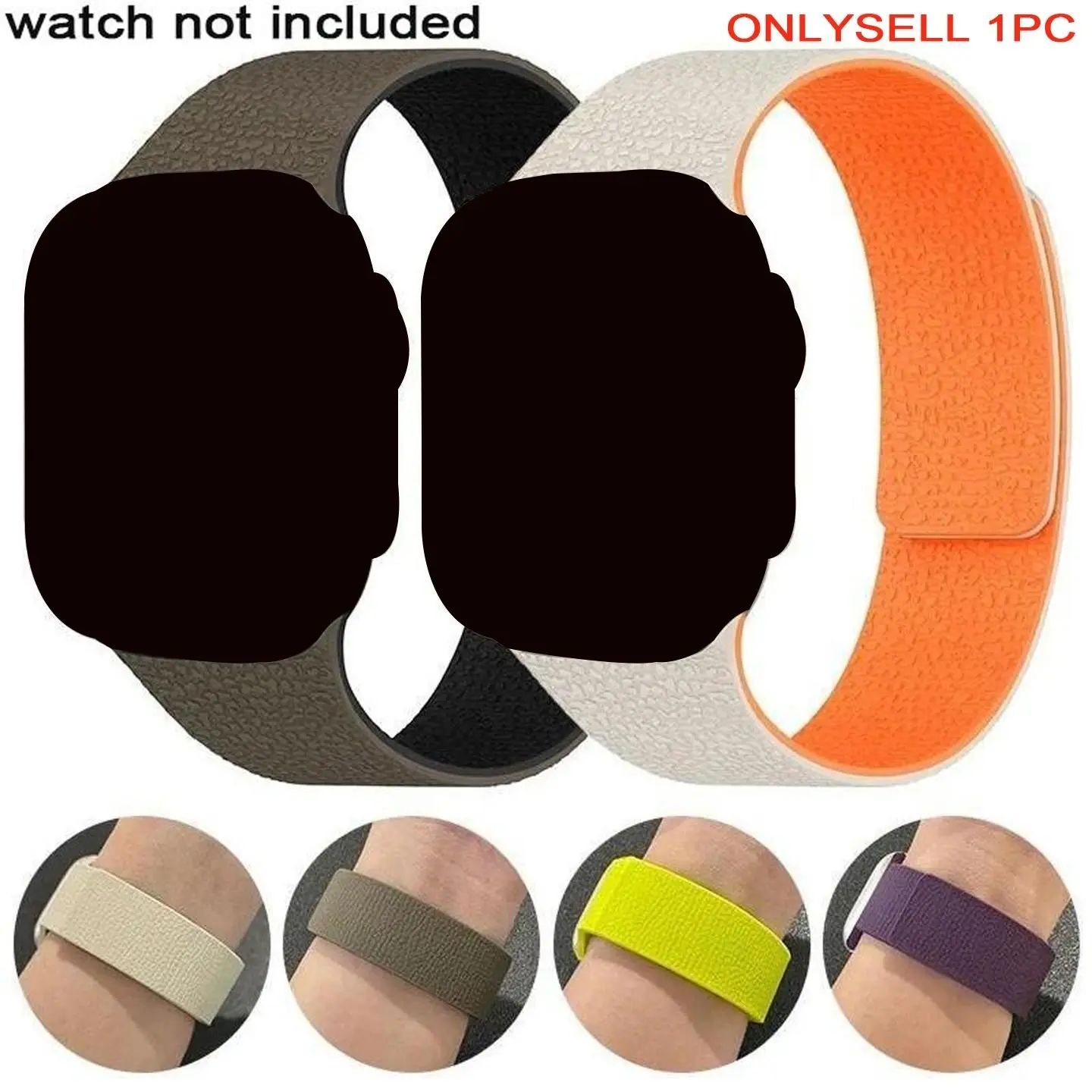 Magnetic Strap Smartwatch Straps for Apple Watch Band 45mm 44mm 40mm 46mm 41mm 42 mm 38 Silicone Bracelet Wearable Tech Accessories iWatch Series 10 9 8 7 6 Se Ultra 2 49mm Durability Smartwatch Compatible Bands