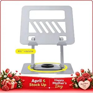 【MNL1001】Adjustable Aluminum Laptop Stand – Ergonomic Desk Riser for Laptops & Tablets, Sturdy & Portable, Ideal for Office, Home, Study & Remote Work, Comfortable Viewing Angle, Thoughtful Gift for Students, Professionals & Holidays