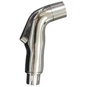 212 MAIN Kitchen Sink Replacement Spray Head, Polished Chrome Faucet Sprayer Attachment, High Velocity, Universal Fit, Long Trigger, Includes Clips