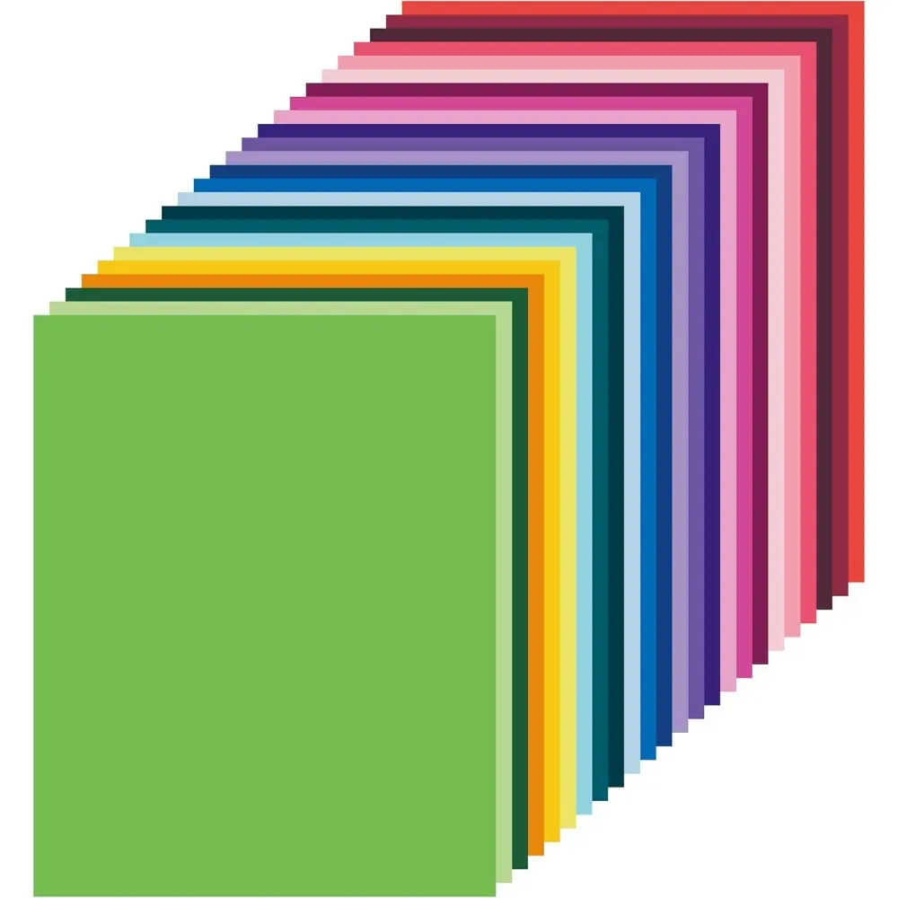 100 Sheets Colorful Cardstock Paper, Multi-Color Light Tone Craft Paper, Origami Paper, Ideal for Scrapbooking, Office Printing, DIY Crafts, Scrapbook Materials, Scrapbooking Supplies, Card Making Supplies, 8.3x11.6 Inches