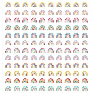 3000 count Small Rainbows Stickers for  Mini Rainbows Stickers Boho Themed Party Decorative Pack for Birthday Party Teacher Incentive Chart for Classroom  Decor