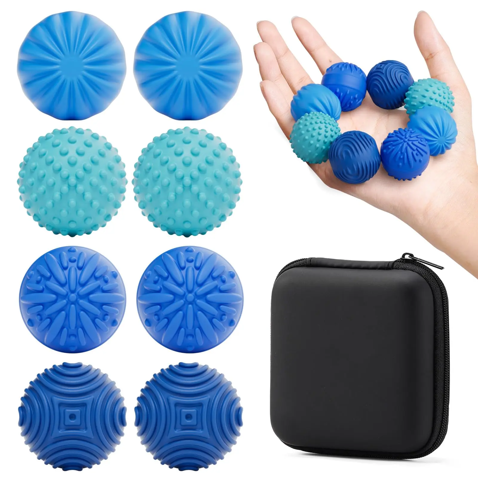 Ocean Blue+ocean Blue（Set of 8）