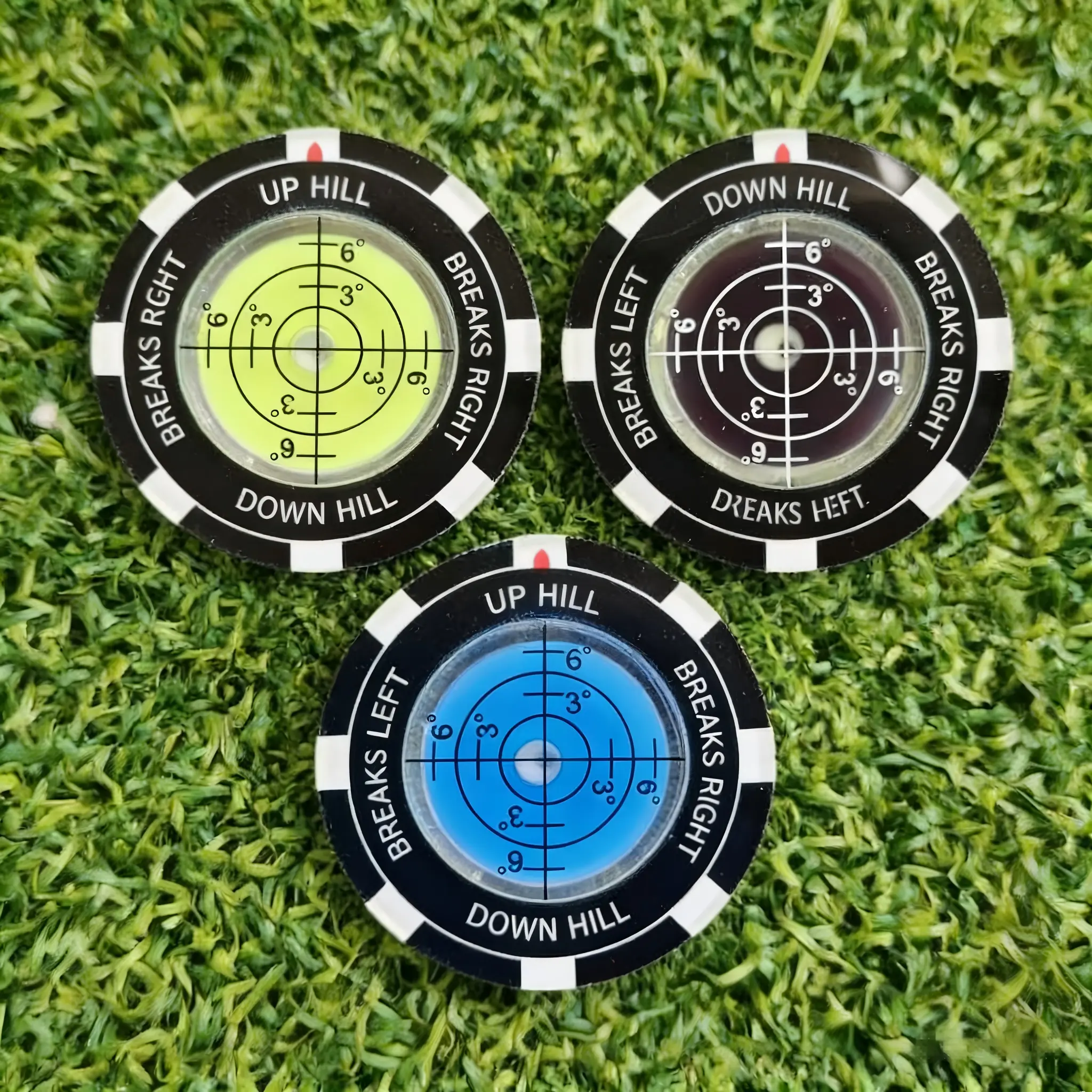 Putt Green Reader Poratble Golf Putting Tool For Golfer Golf Ball Marker High Precision Level Green Reading Aid Golf Accessories,summerwins