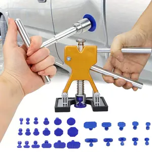 Car Dent Repair Kit with Suction Puller, Automotive Repair Tools, Workshop Manual Tool Kit for Hail Damage Removal